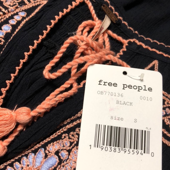 🆕 Free People Wind Willow Mini Dress - Picture 4 of 5